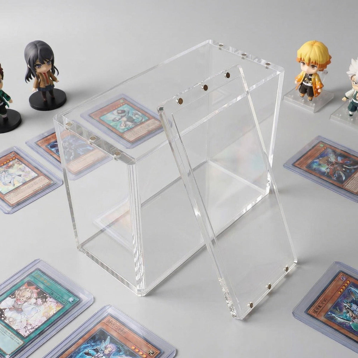 Clear Magnetic Acrylic Display Case Floating Protect Display Box